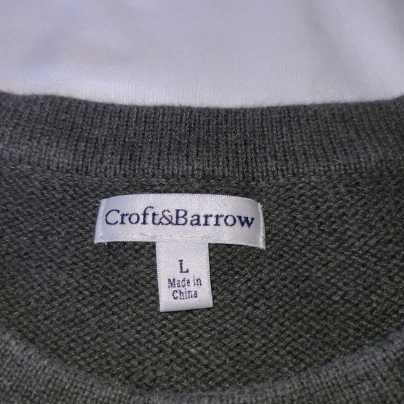 Croft & Barrow 3/4 length sleeve sweater - Picture 5 of 8